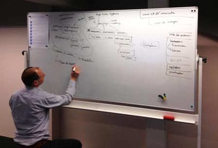 Matthias Snoei van SWIS van de commissie Innovatie