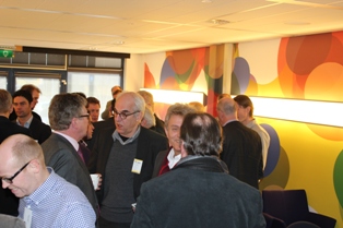 BGT Leverancierbijeenkomst GeoBusiness Nederland Ontvangst op 26 maart 2013
