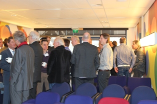 BGT Leverancierbijeenkomst GeoBusiness Nederland ontvangst op 26 maart 2013